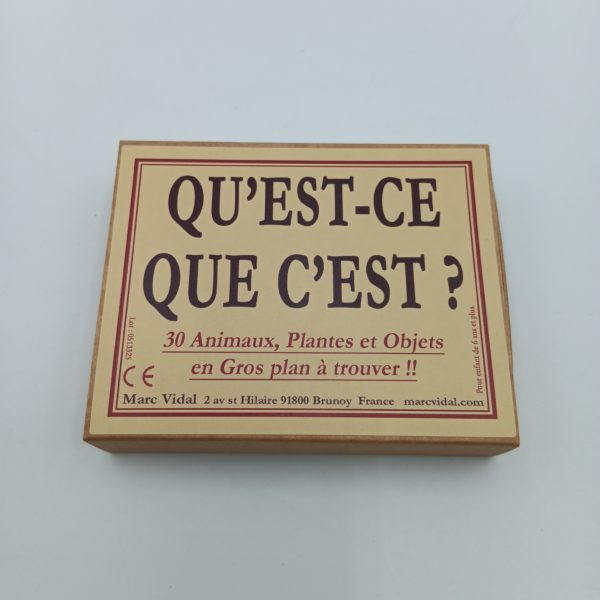 Qu'est-ce que c'est ?