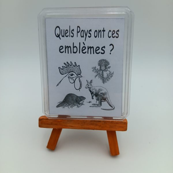 Quels pays ont ces emblèmes
