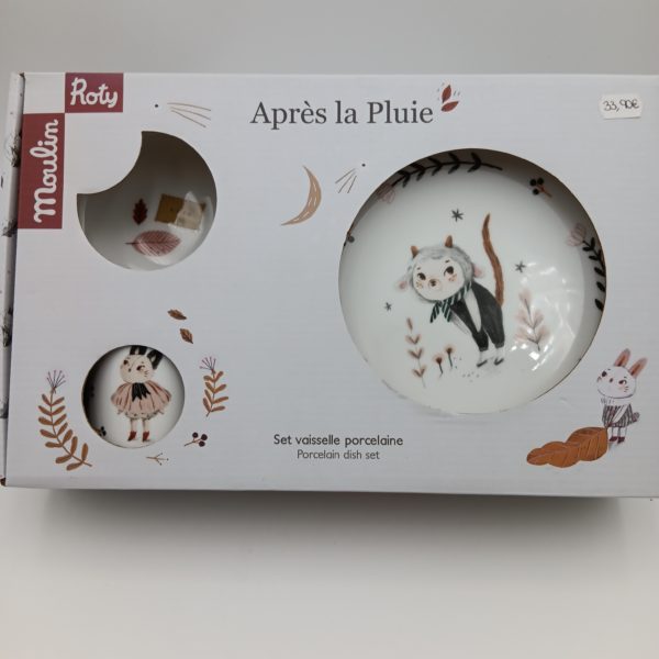 Set vaisselle de porcelaine