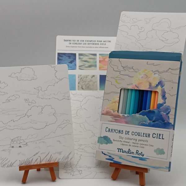 Crayon de couleur ciel – Image 2