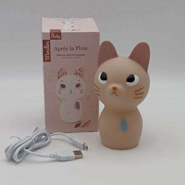 Veilleuse chat (après la pluie) – Image 3